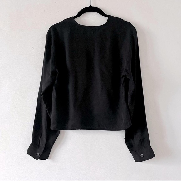 NWT New with tag Madewell Brushed Ruched-Front Top - Picture 2 of 5